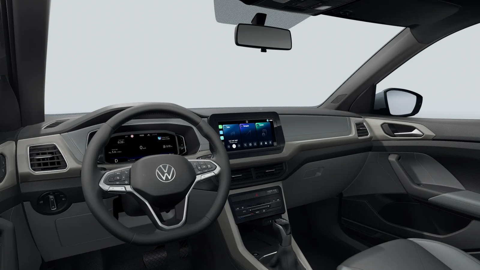 ilustração do Novo T-Cross